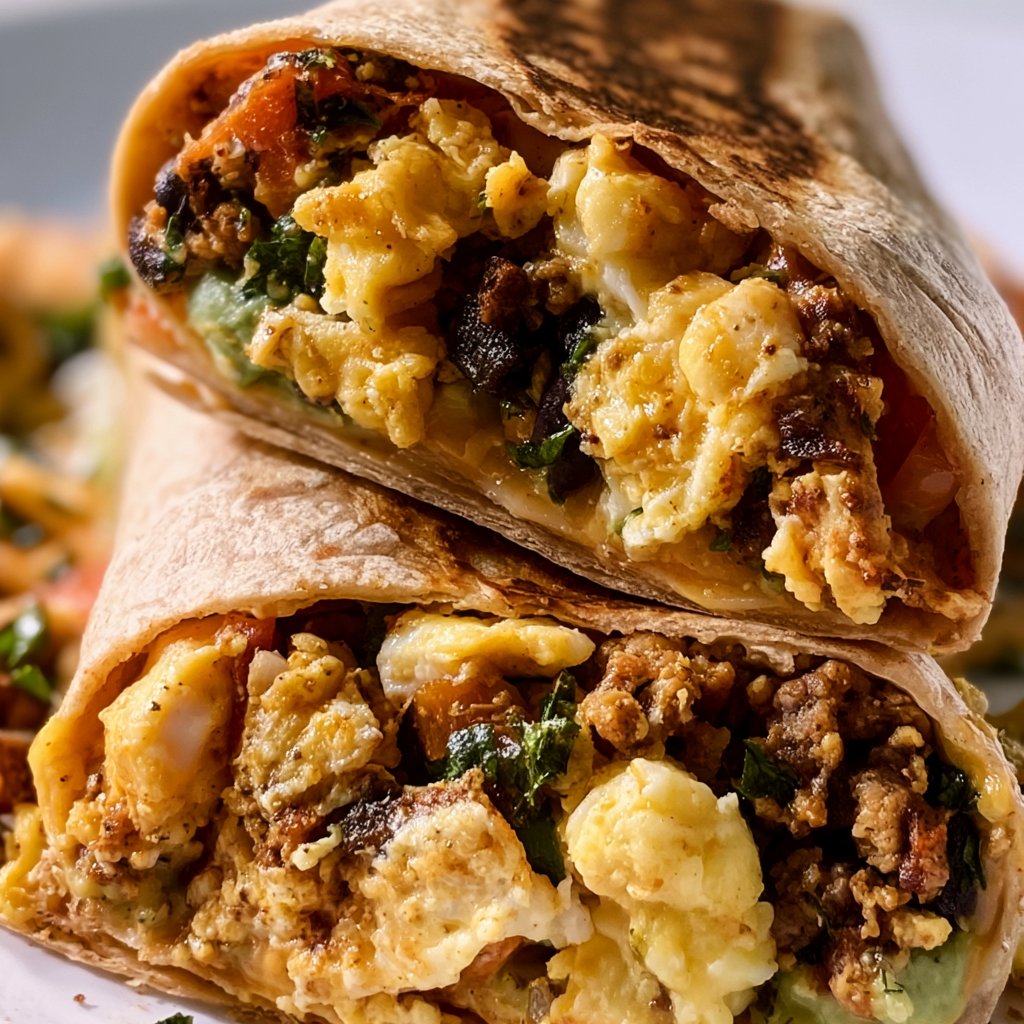 Protein-Packed Breakfast Burrito