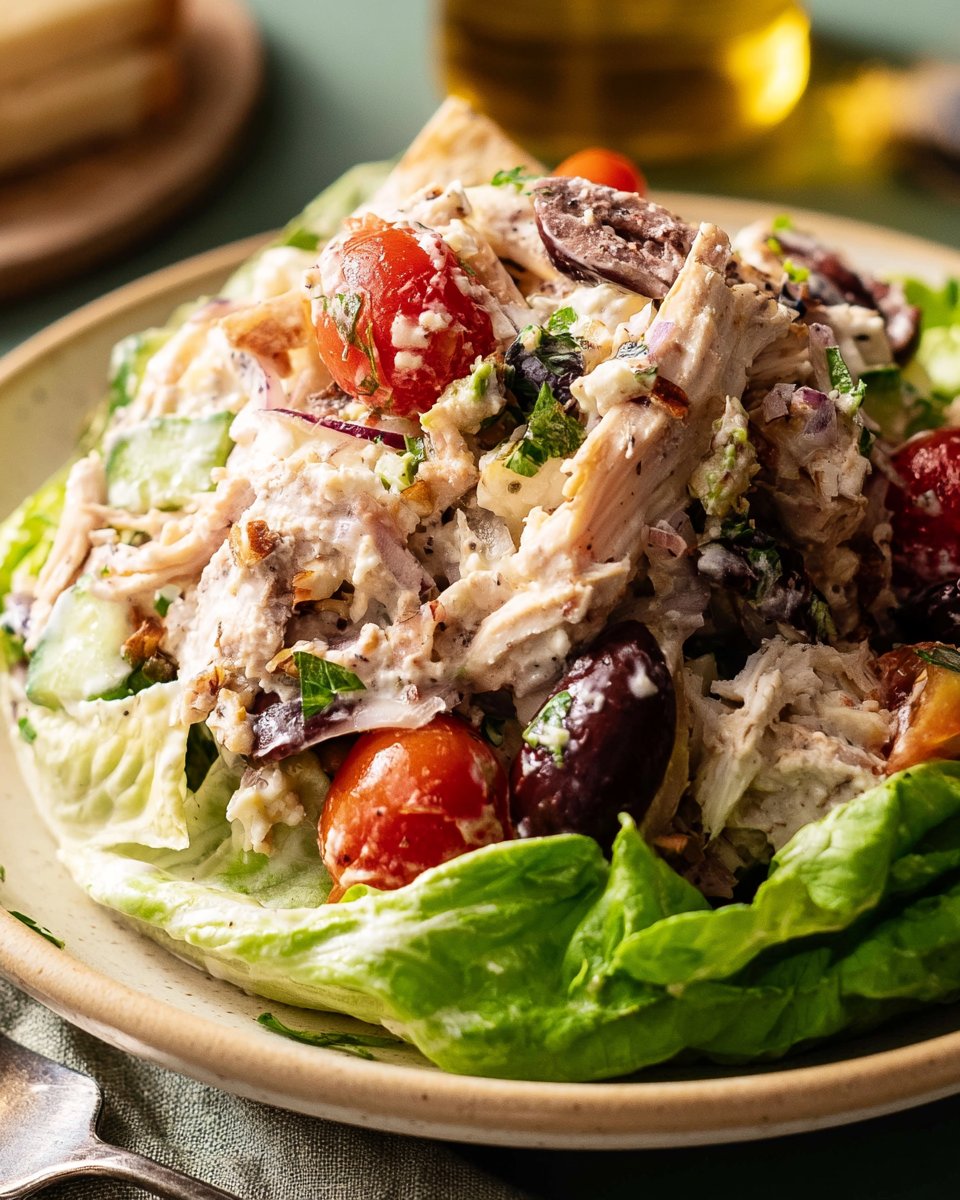 Greek Chicken Salad (Trader Joe’s Copycat)