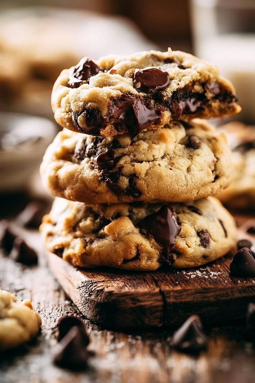 Ultimate Bakery Style Chocolate Chip Cookies