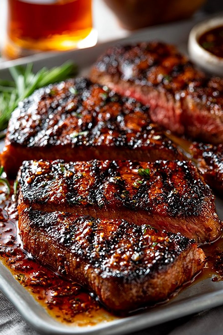 Bold Bourbon Steak Marinade