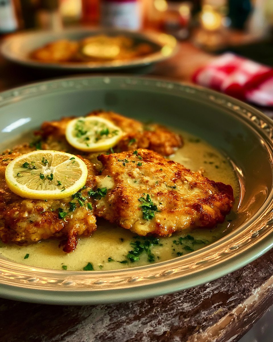 Creamy Chicken Francese Recipe