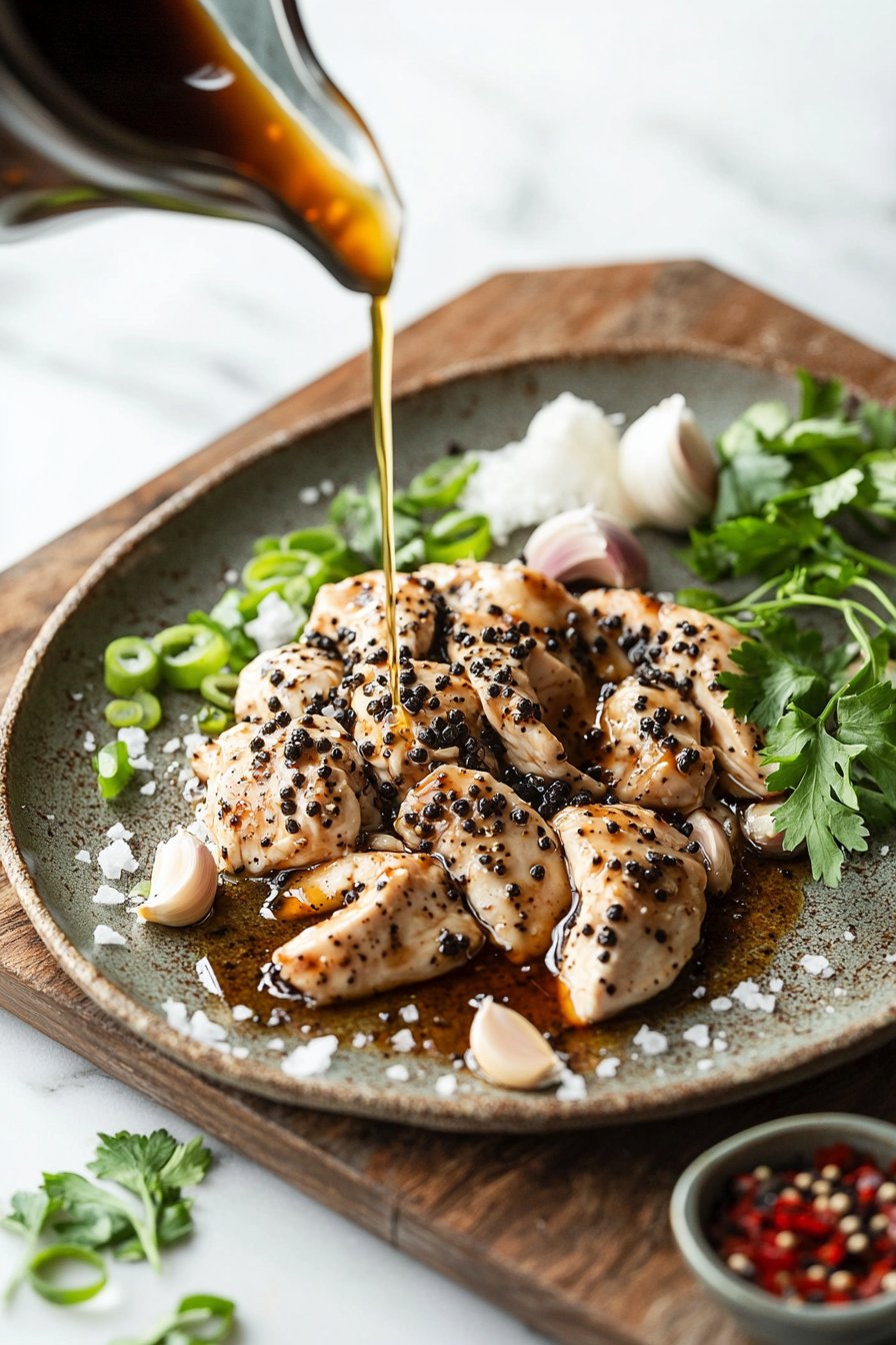 Black Pepper Chicken