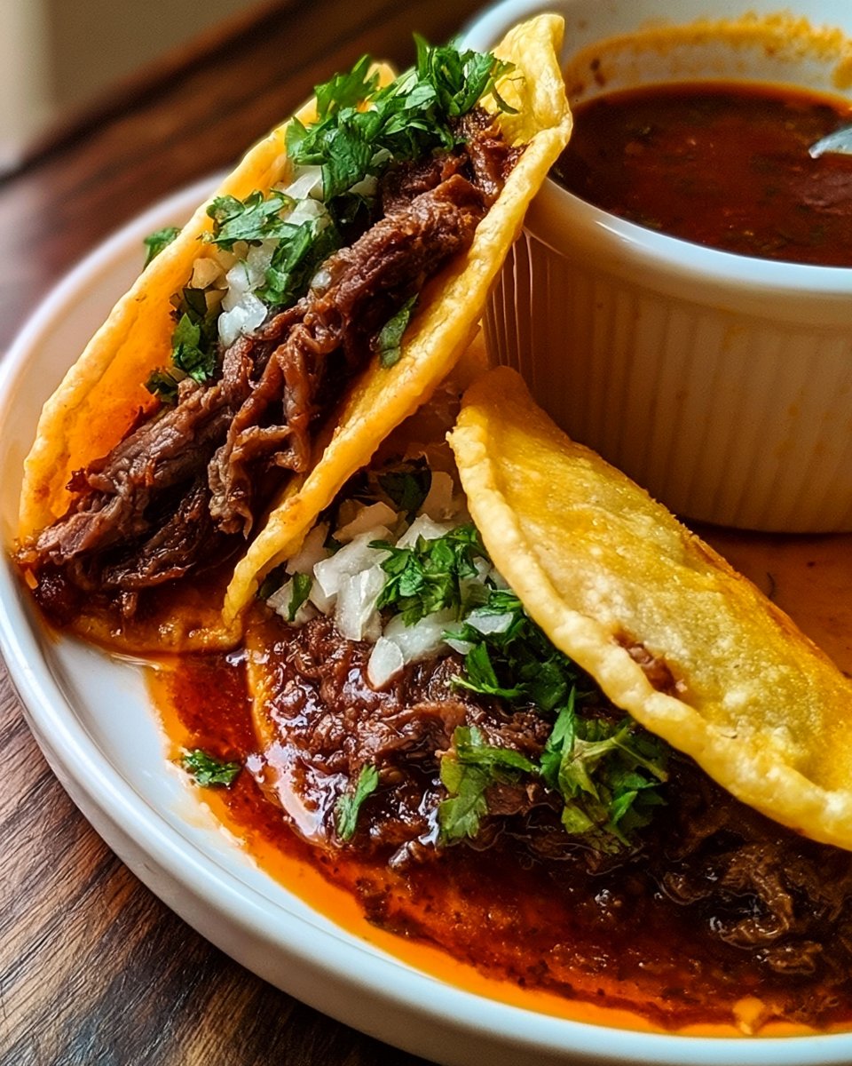 Birria Tacos in a Crock Pot
