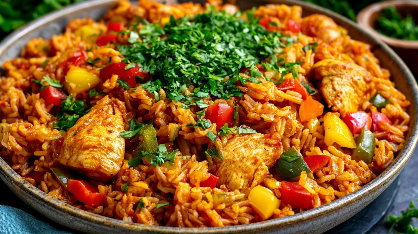Easy 1 Pot Chicken And Rice