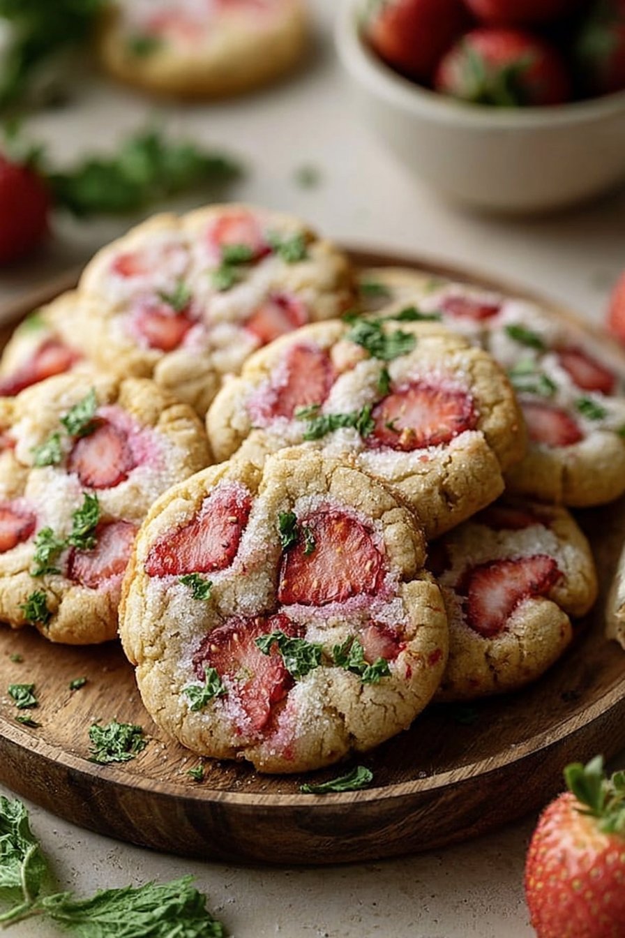 How to make Vegan Strawberry Sugar Cookies? 2 Vegan Strawberry Sugar Cookies