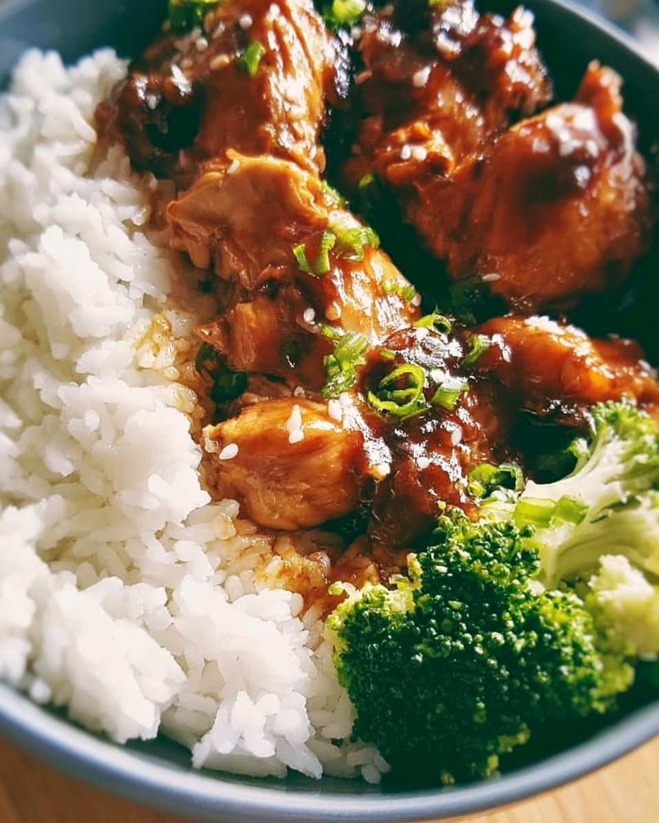 Easy Crockpot Teriyaki Chicken Recipe
