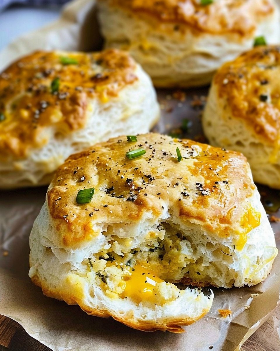 Breakfast Stuffed Pillsbury Biscuits