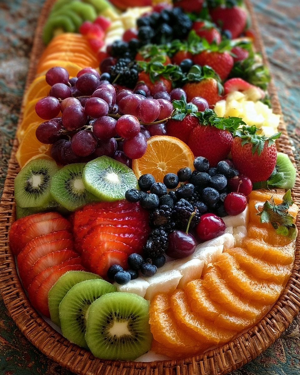 Summer Fruit Charcuterie Board