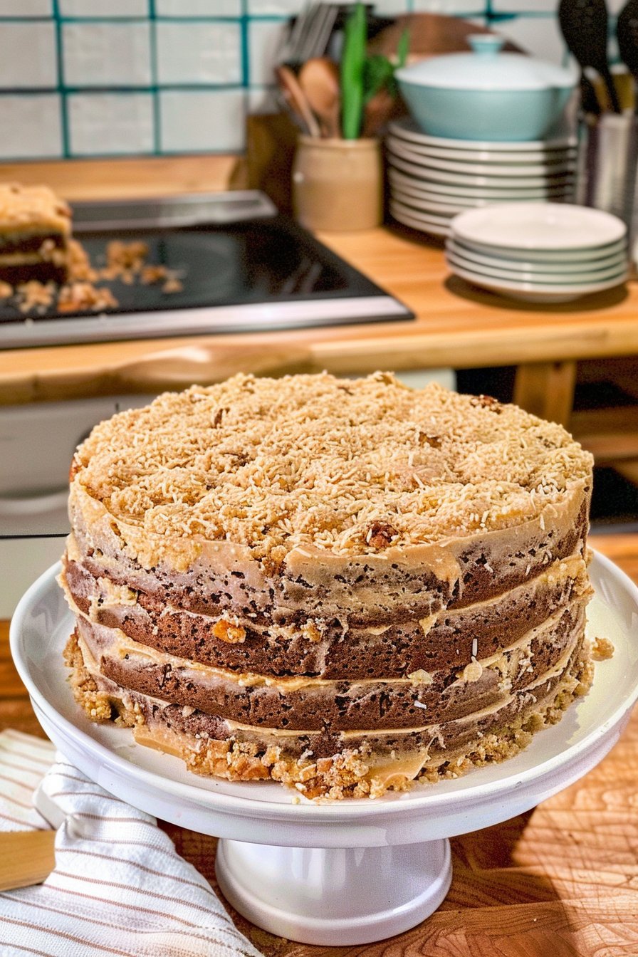 German Chocolate Layer Cake