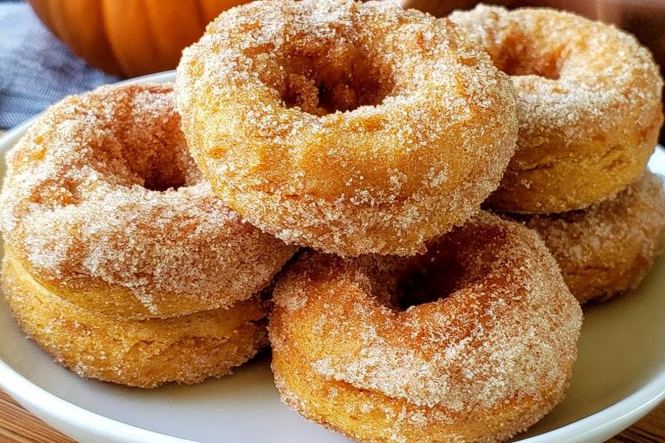 Baked Pumpkin Donuts - Gluten Free