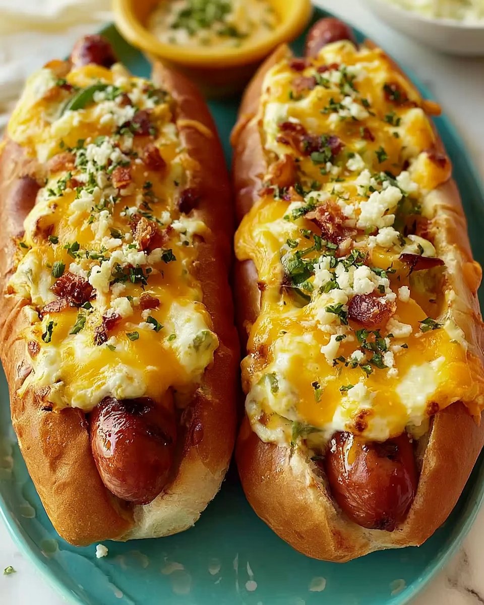 Jalapeño Popper Hot Dogs
