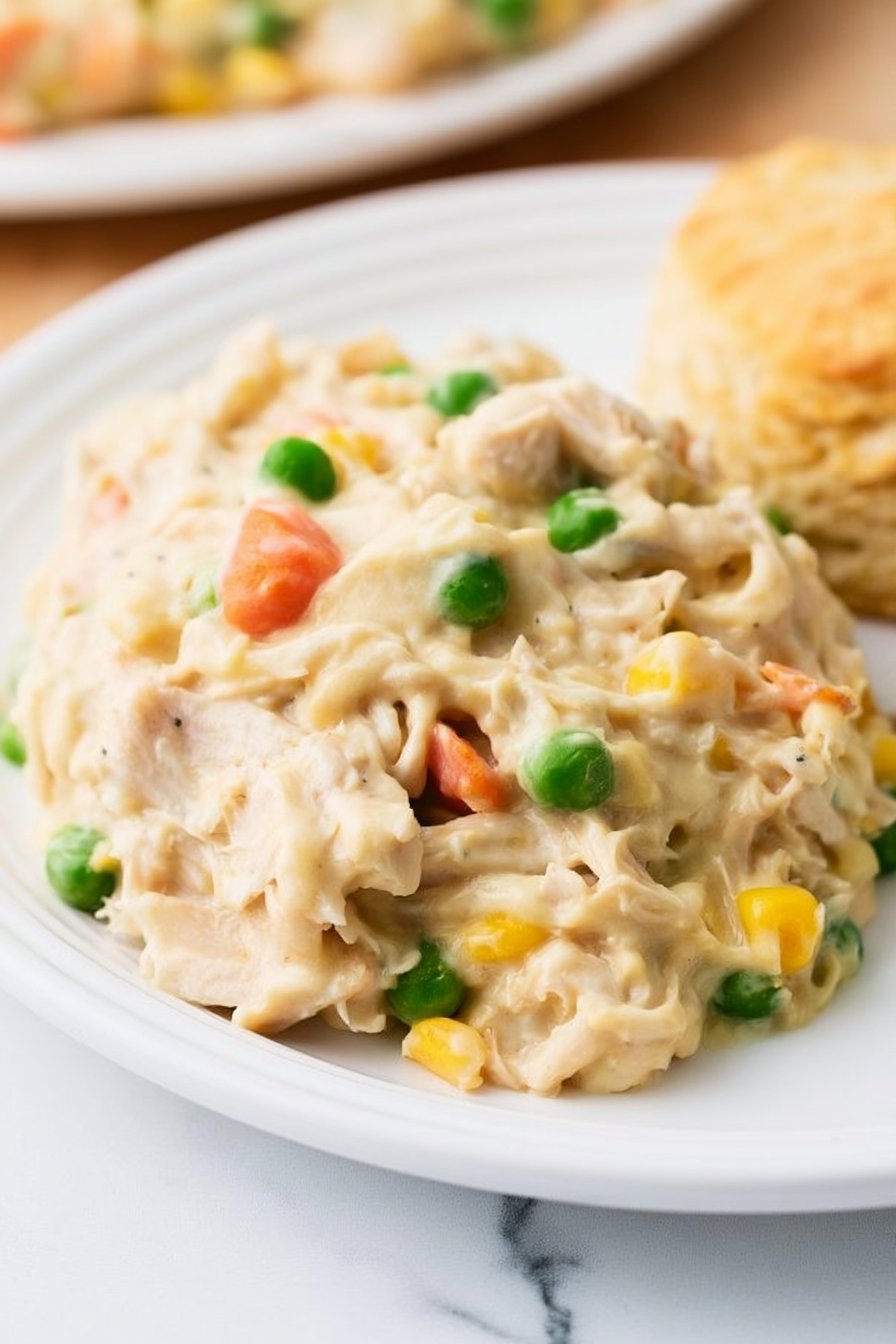 Easy Chicken Pot Pie Casserole