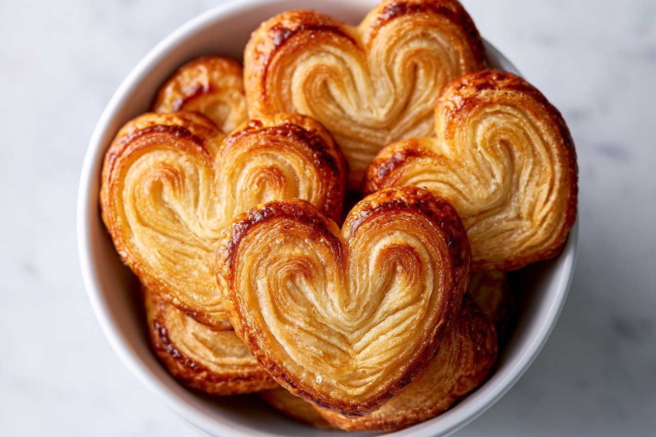 Crispy Puff Pastry Palmiers