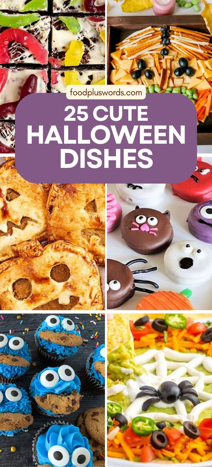 Spooky and Cute Halloween Dishes Party Ideas