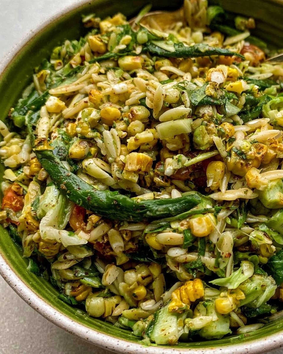 Corn Orzo Salad