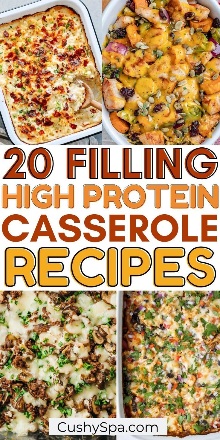 20 High Protein Casserole Recipes You Can Eat All Week