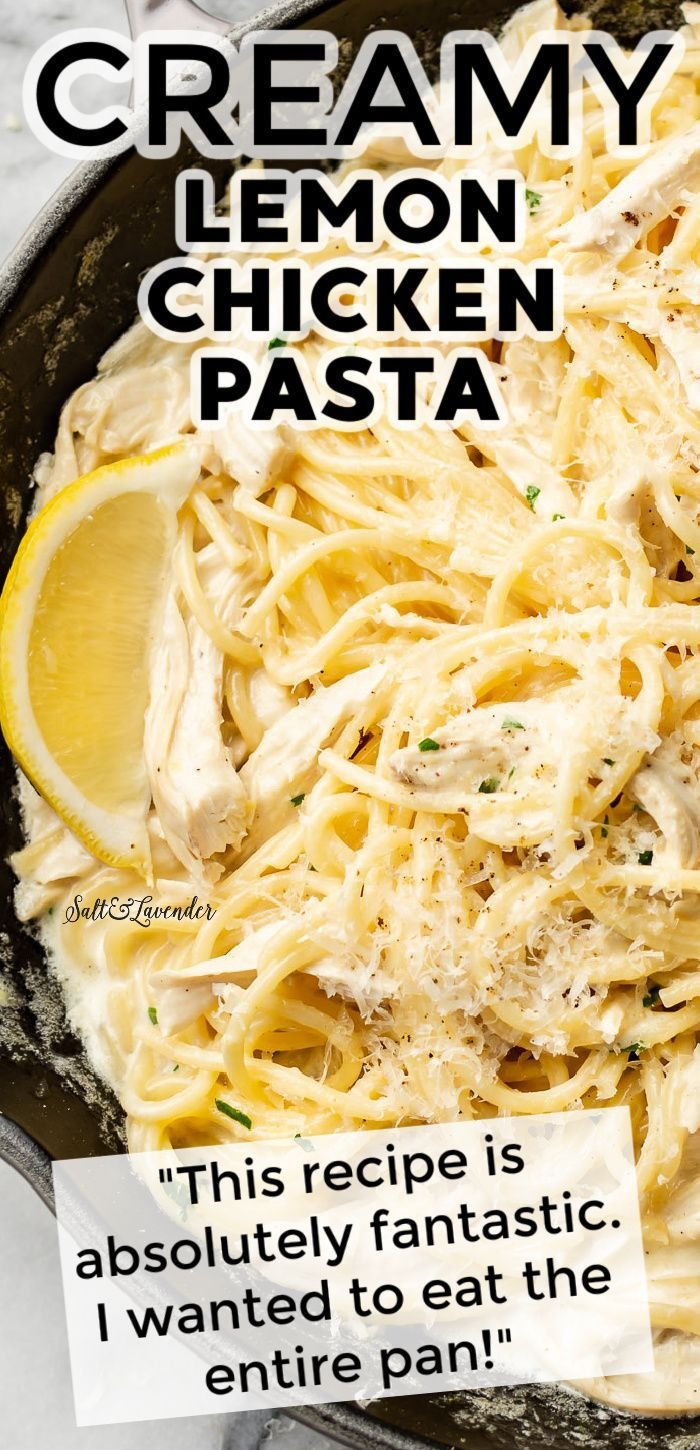 Creamy Lemon Chicken Pasta