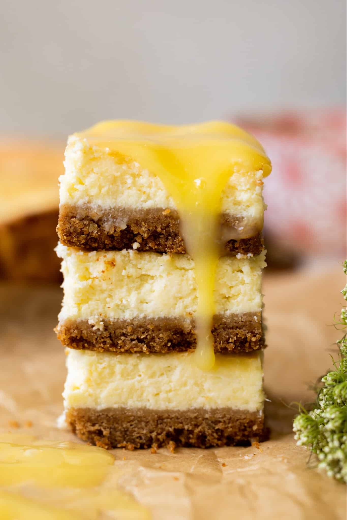 Zesty Lemon Cheesecake Bars 1 Zesty Lemon Cheesecake Bars