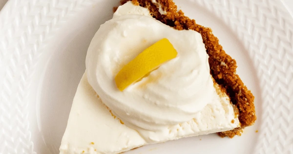 Creamy Lemon Cream Cheese Pie 1 Creamy Lemon Cream Cheese Pie
