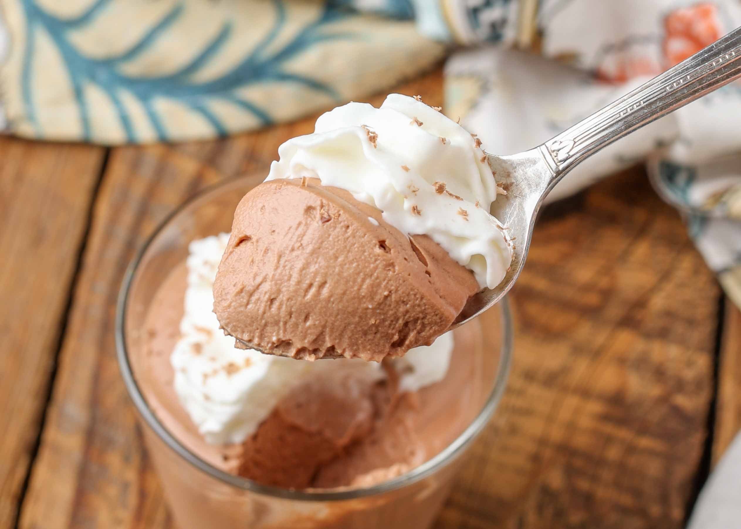 Creamy Chocolate Cheesecake Mousse 1 Creamy Chocolate Cheesecake Mousse