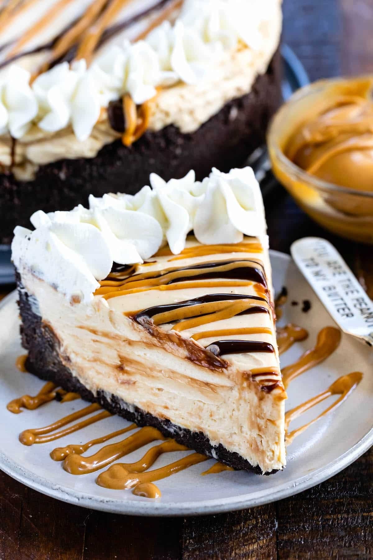 Creamy Peanut Butter Cheesecake 1 Creamy Peanut Butter Cheesecake
