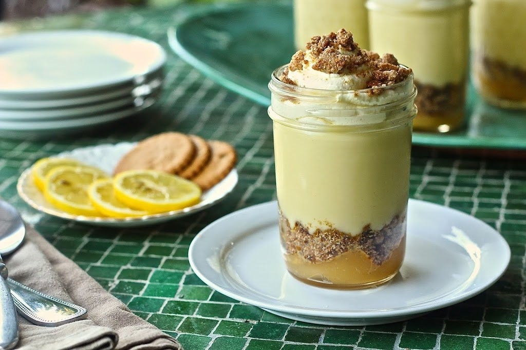 Lemon Pudding Parfaits 1 Lemon Pudding Parfaits