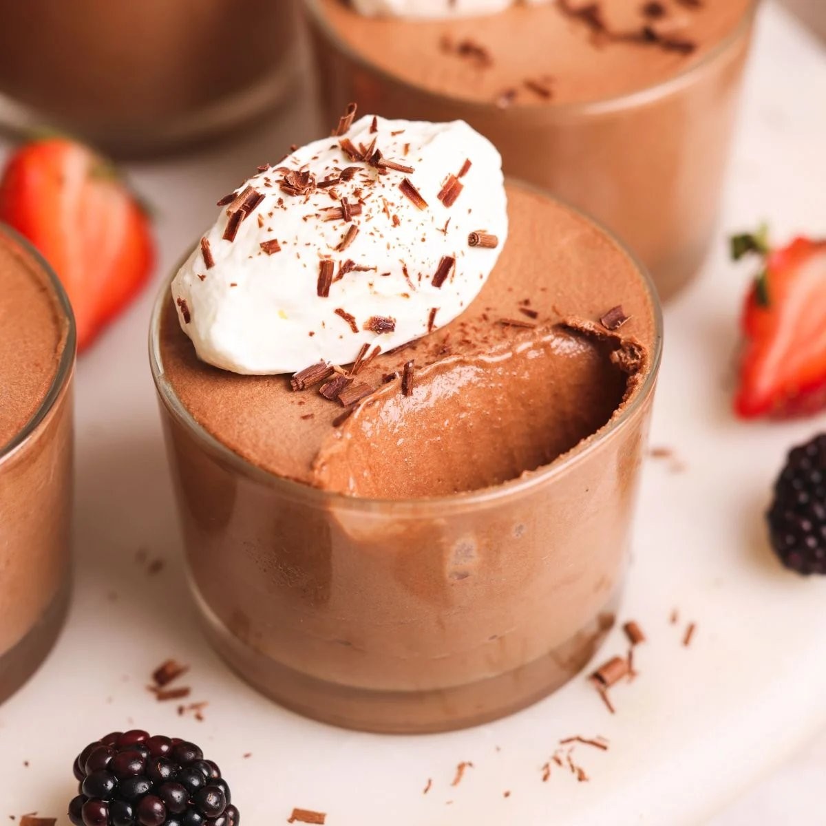 Creamy No-Bake Chocolate Mousse 1 Creamy No-Bake Chocolate Mousse