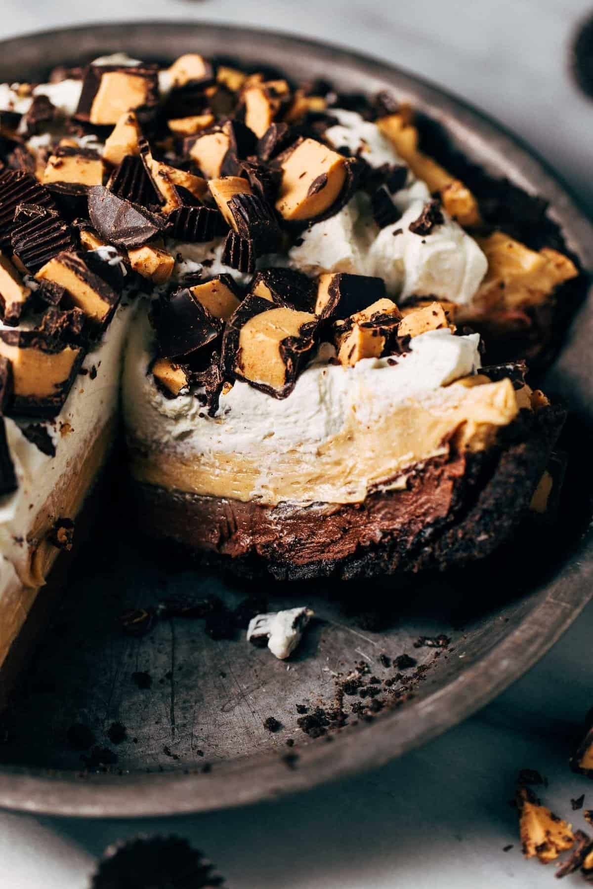 Chocolate Peanut Butter Pie Recipe 1 Chocolate Peanut Butter Pie Recipe