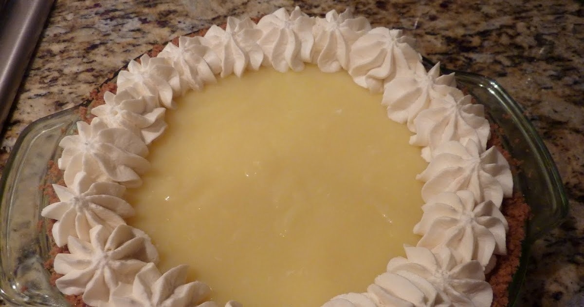 Lemon Cream Cheese Pie 1 Lemon Cream Cheese Pie