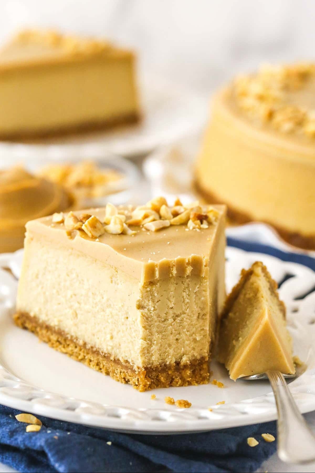 Creamy No-Bake Peanut Butter Cheesecake 1 Creamy No-Bake Peanut Butter Cheesecake