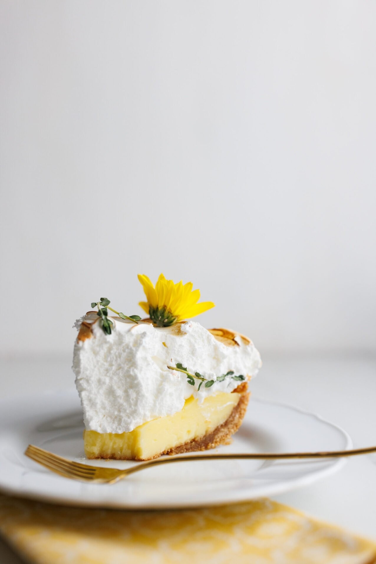 Lemon Thyme Meringue Pie 1 Lemon Thyme Meringue Pie