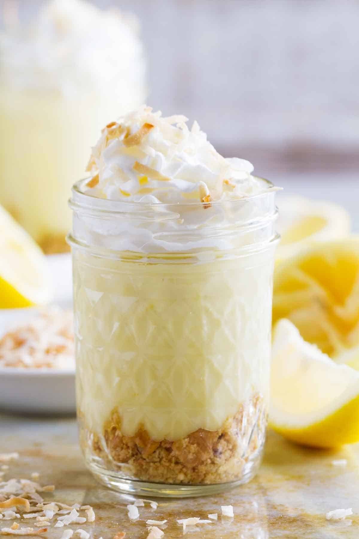 Creamy Lemon Pudding Parfaits 1 Creamy Lemon Pudding Parfaits