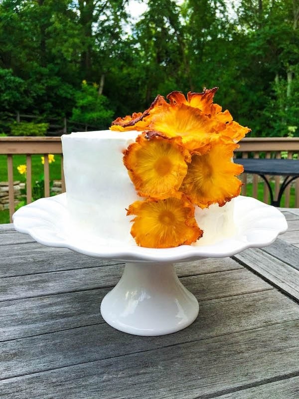 Passion Fruit Mousse Cake 1 Passion Fruit Mousse Cake