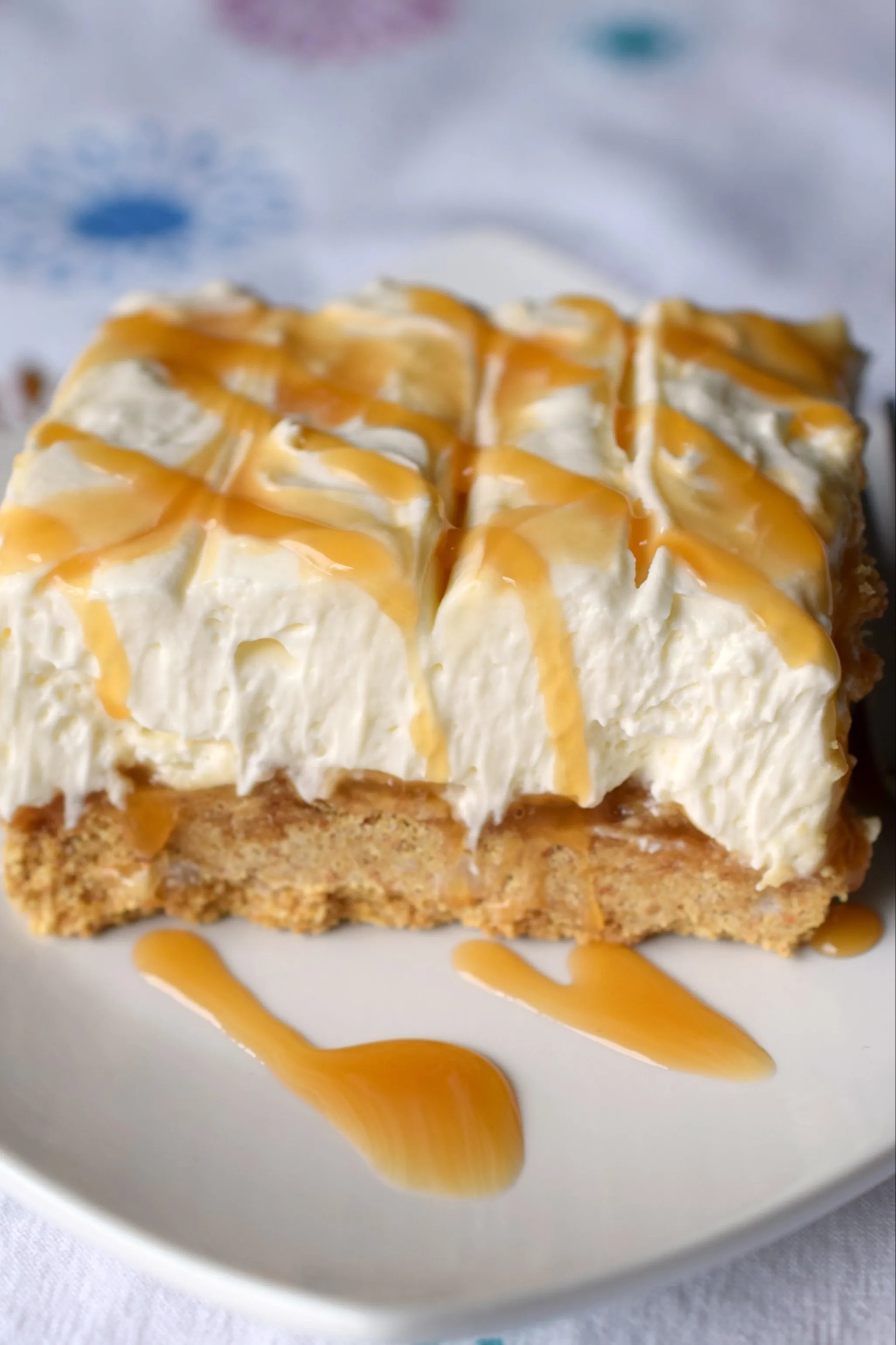 No-Bake Caramel Cheesecake Dessert 1 No-Bake Caramel Cheesecake Dessert