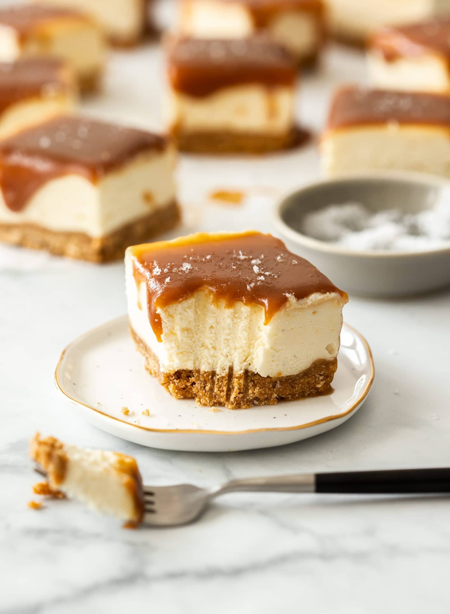 Creamy Caramel Cheesecake Bars 1 Creamy Caramel Cheesecake Bars