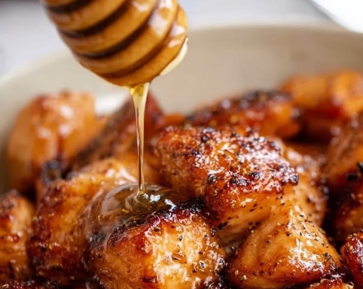 Hot Honey Salmon Bites 4 Hot Honey Salmon Bites