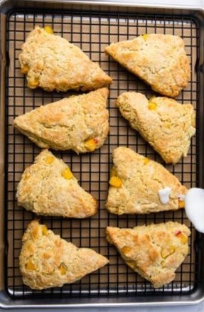 Peach Scones