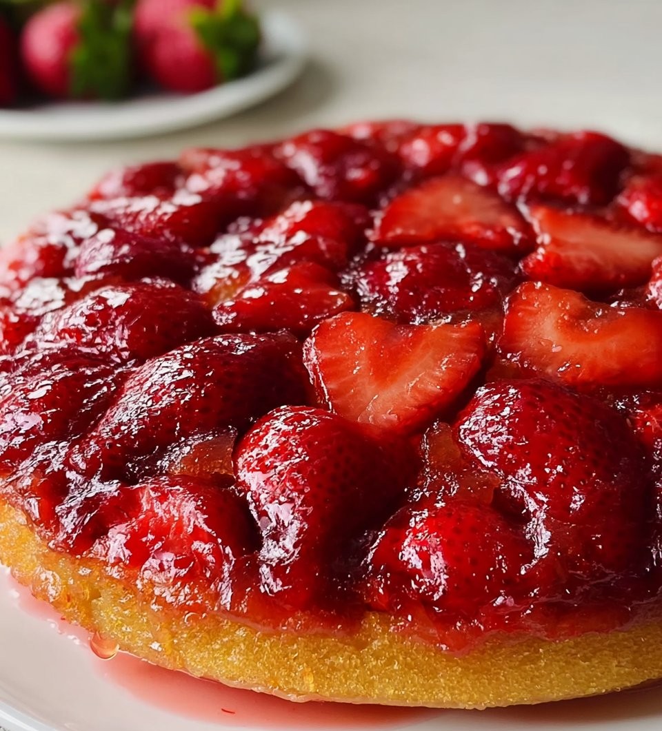 Strawberry Upside Down Cake