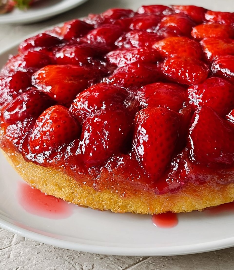 Strawberry Upside Down Cake