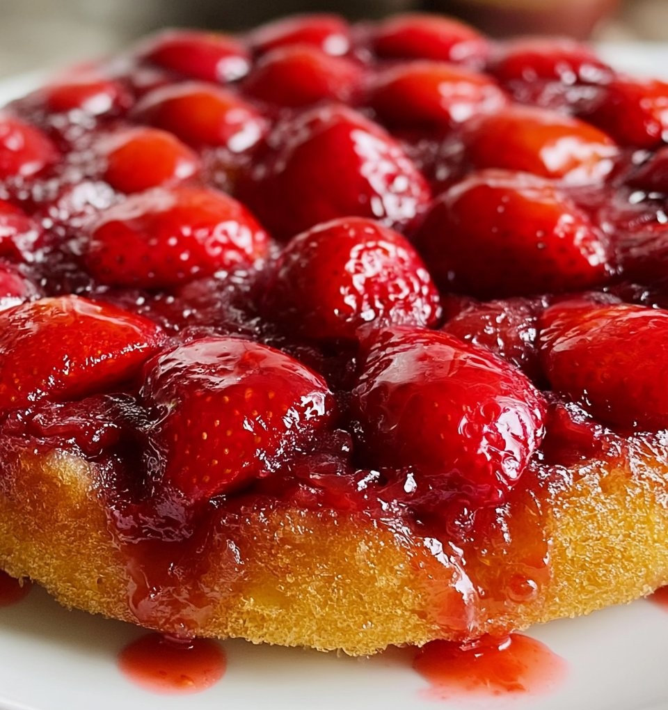 Strawberry Upside Down Cake