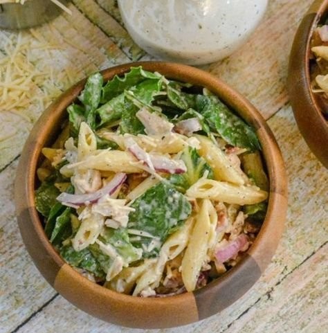Chicken Caesar Pasta Salad