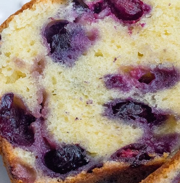 Blueberry Cream Cheese Loaf