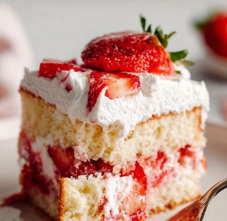 Homemade Strawberry Shortcake