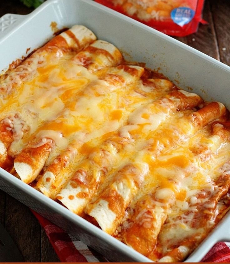 5 Ingredient Beef Enchiladas