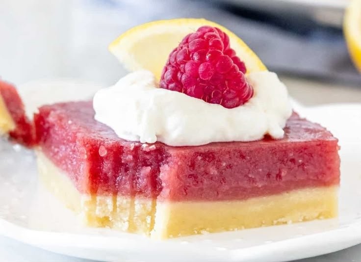 Lemon Raspberry Bars