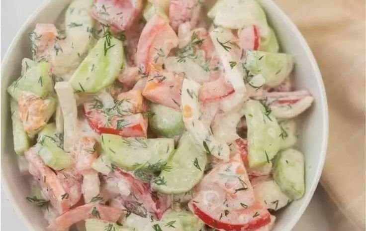 Cucumber Tomato Salad