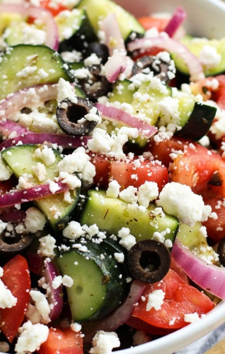 Greek Cucumber Salad