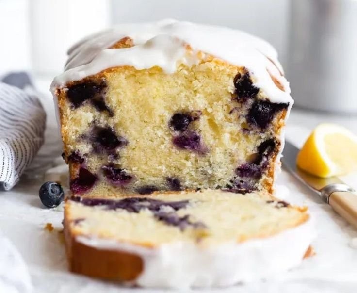 Lemon Blueberry Pound Cake