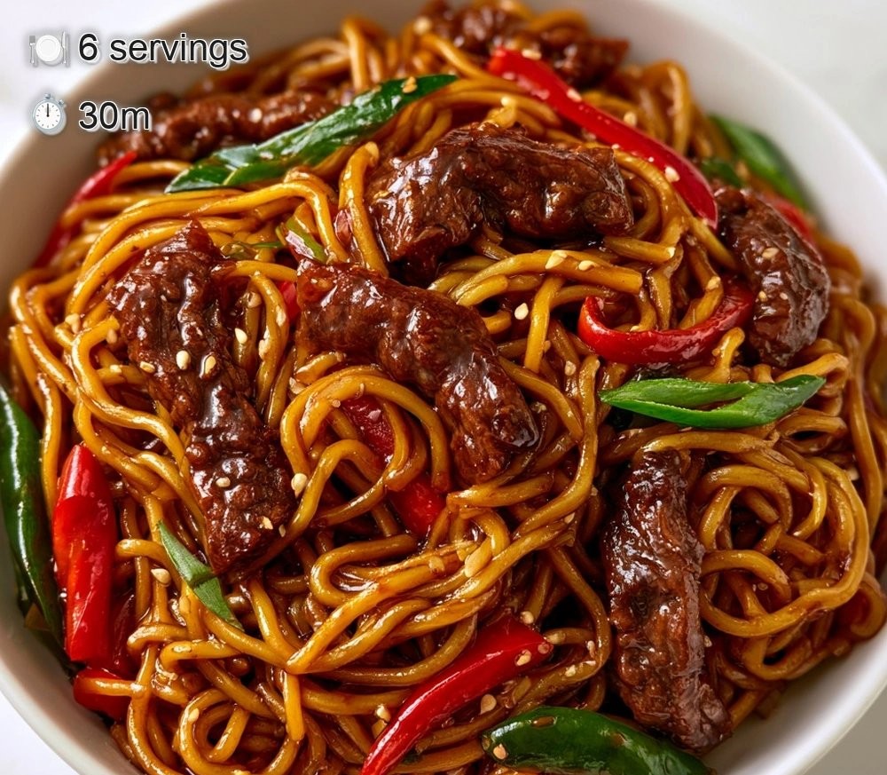 The Ultimate Beef Lo Mein: Tender and Glossy