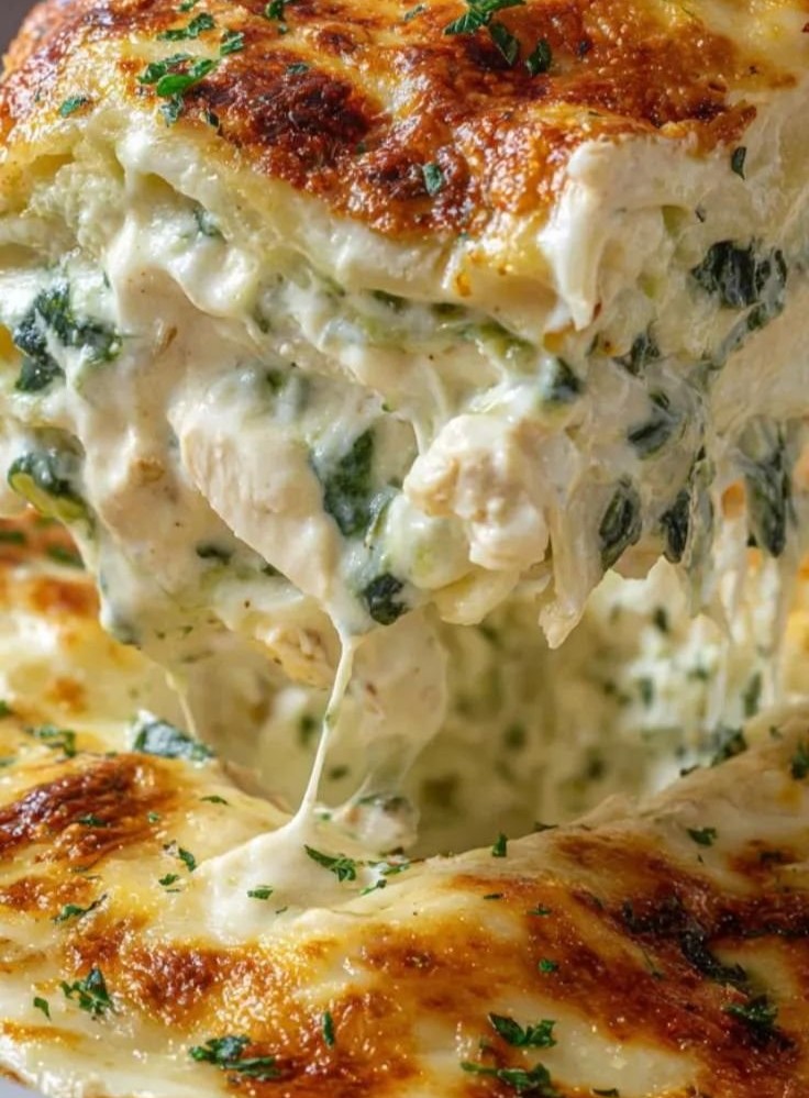 Chicken Alfredo Lasagna